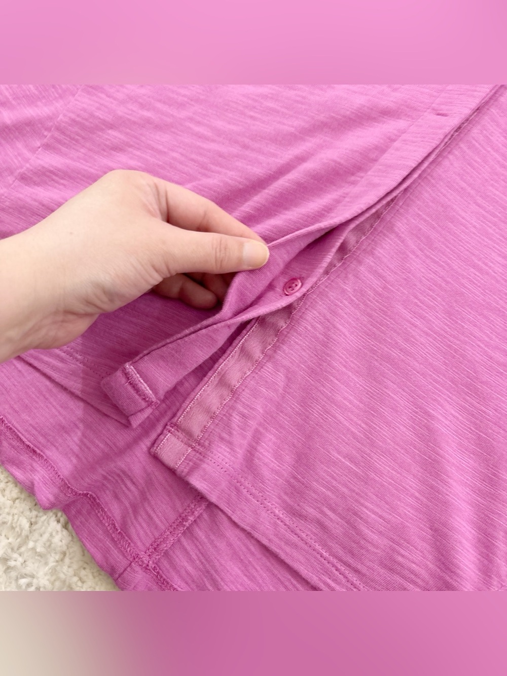 Soft Surroundings Button Down Tunic Top Petite Small - Picture 7 of 13
